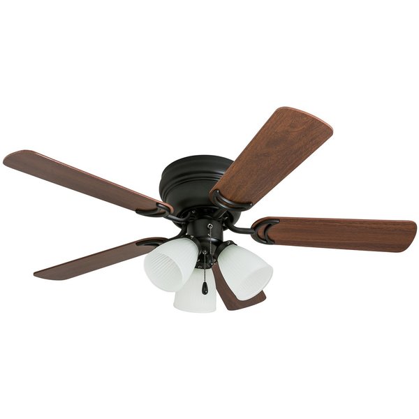 Prominence Home Whitley, 42 in. Ceiling Fan with Light, Bronze 50864-40